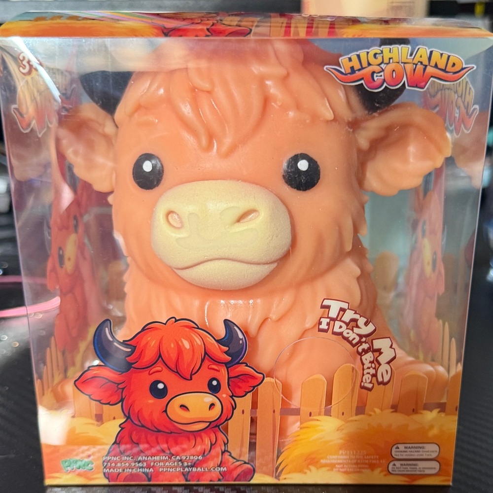 Five Below viral Highland Cow squishy NWT